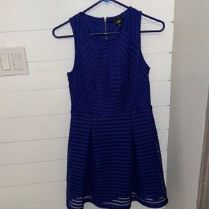 Royal blue dress